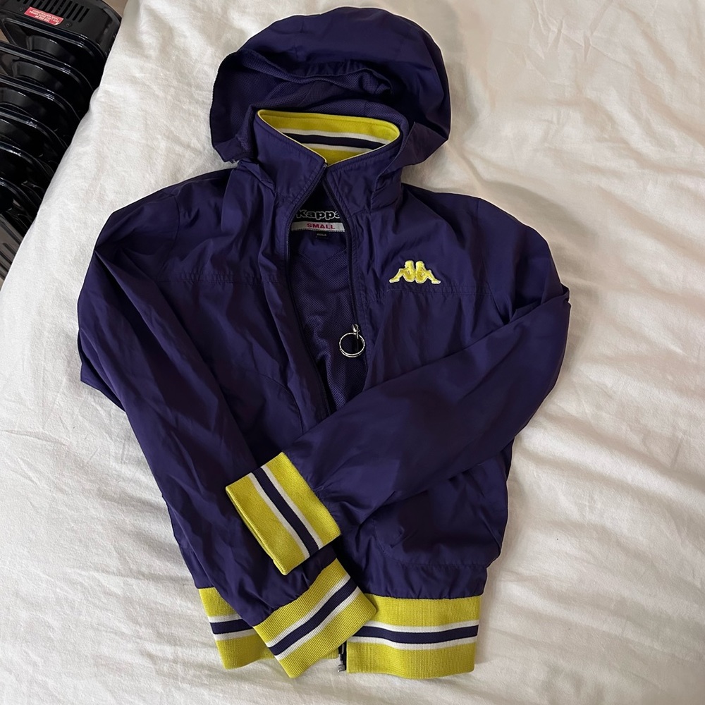 🔮cropped kappa vintage 90s jacket🔮